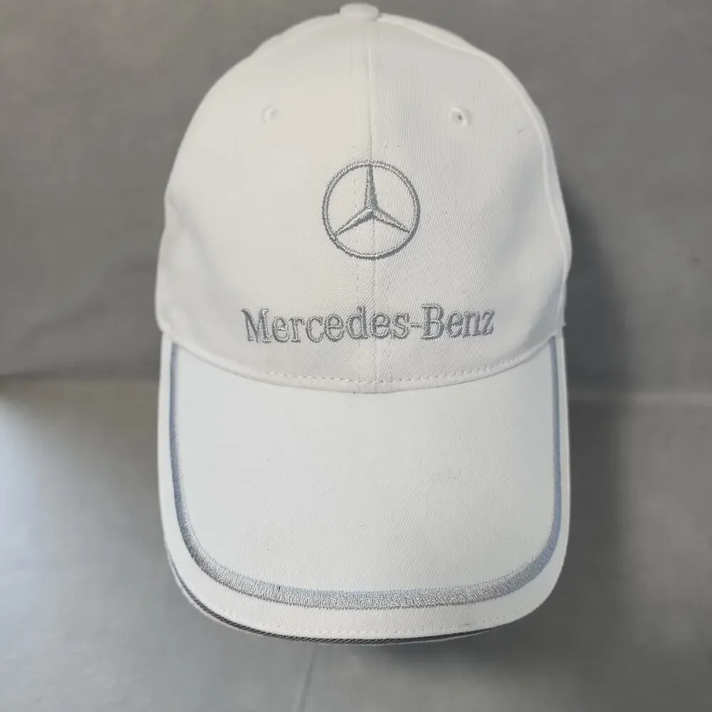 White mercedes benz